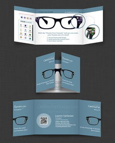 漂亮的折疊名片設(shè)計欣賞